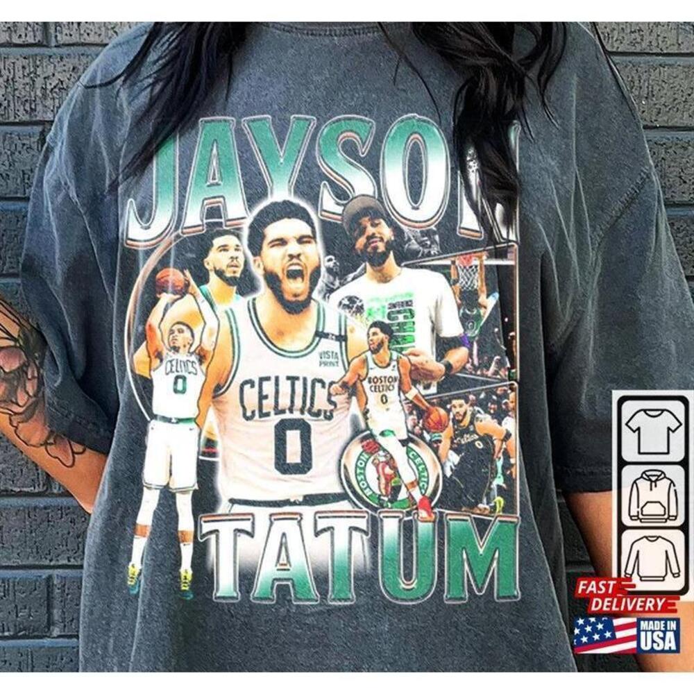 Jayson Tatum Sport Shirt Tshirt90STour 2023 Ticket Album Png Unisex